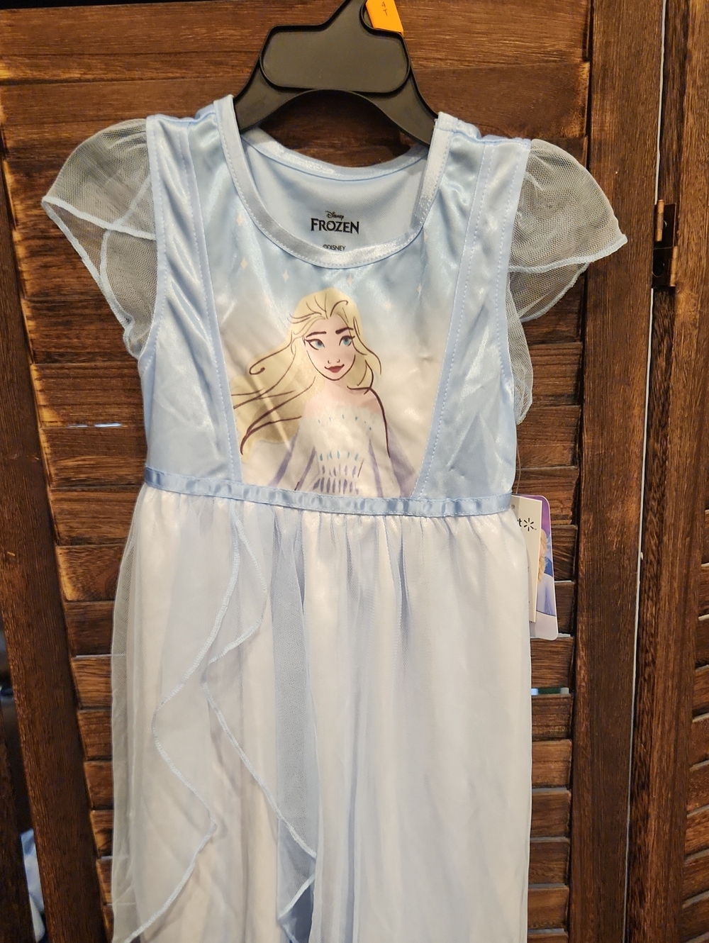 Disney Light Blue Elsa Graphic Tulle Dress